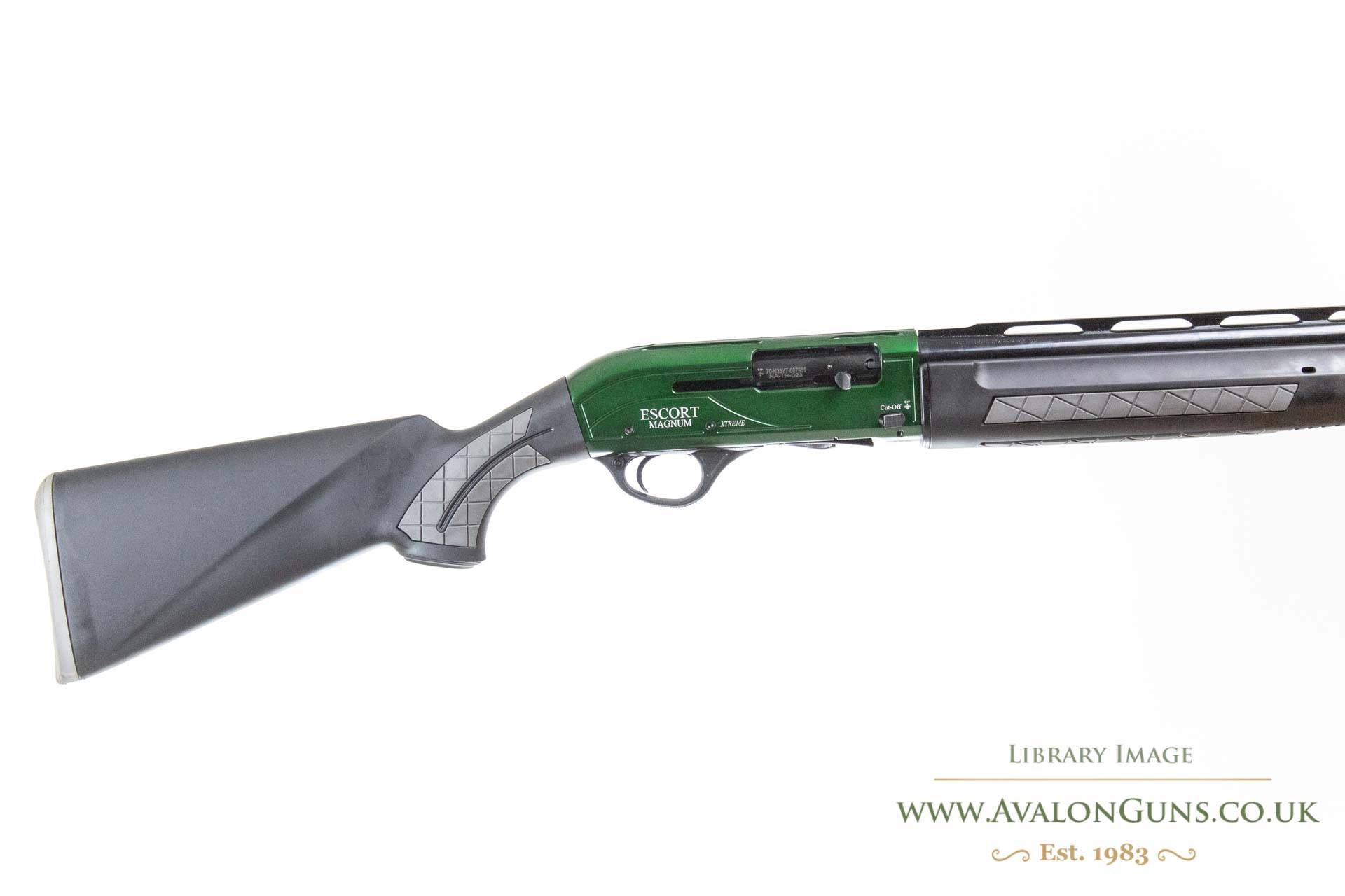 HATSAN ARMS 12 Gauge ESCORT XTREME GREEN ACTION BLACK GREY