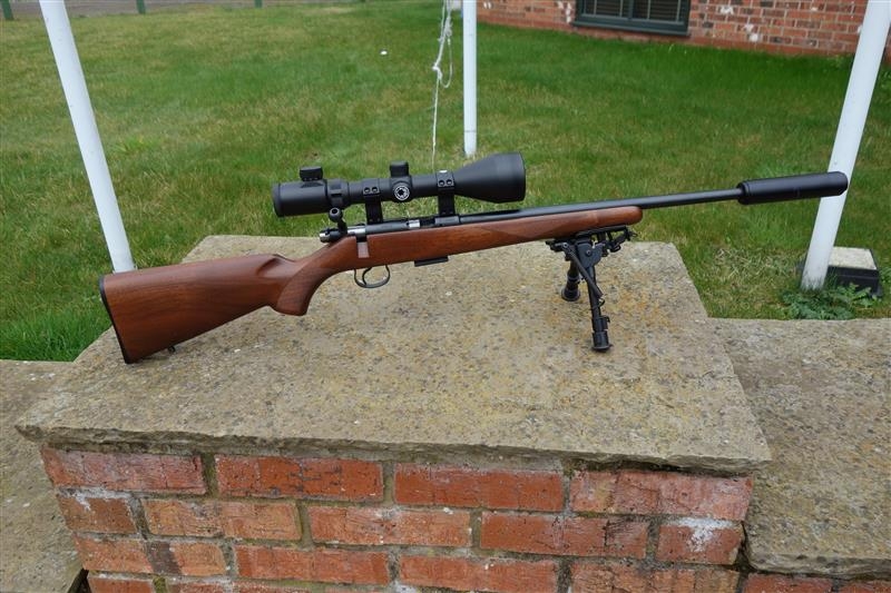 CZ .17 HMR 455 AMERICAN WALNUT