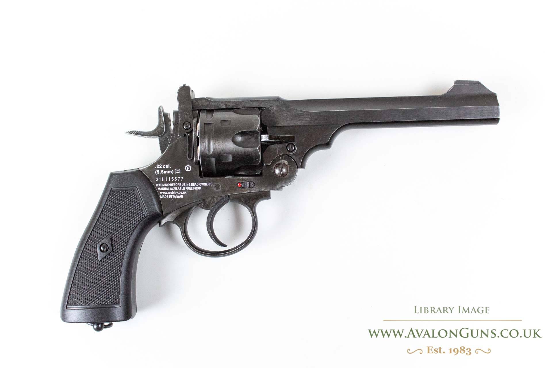 WEBLEY .22 MKVI .455 6 REVOLVER 