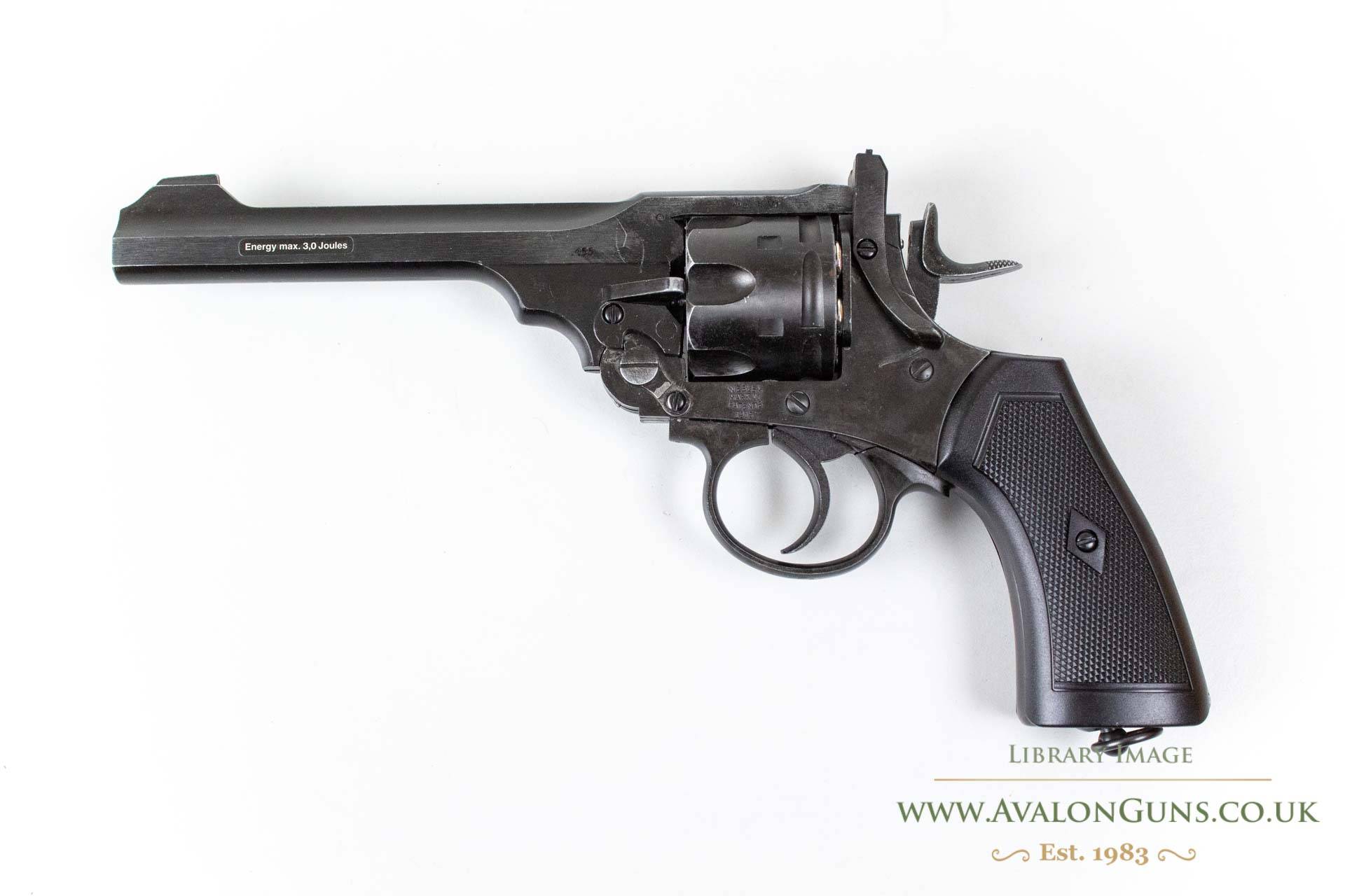 WEBLEY .22 MKVI .455 6 REVOLVER 