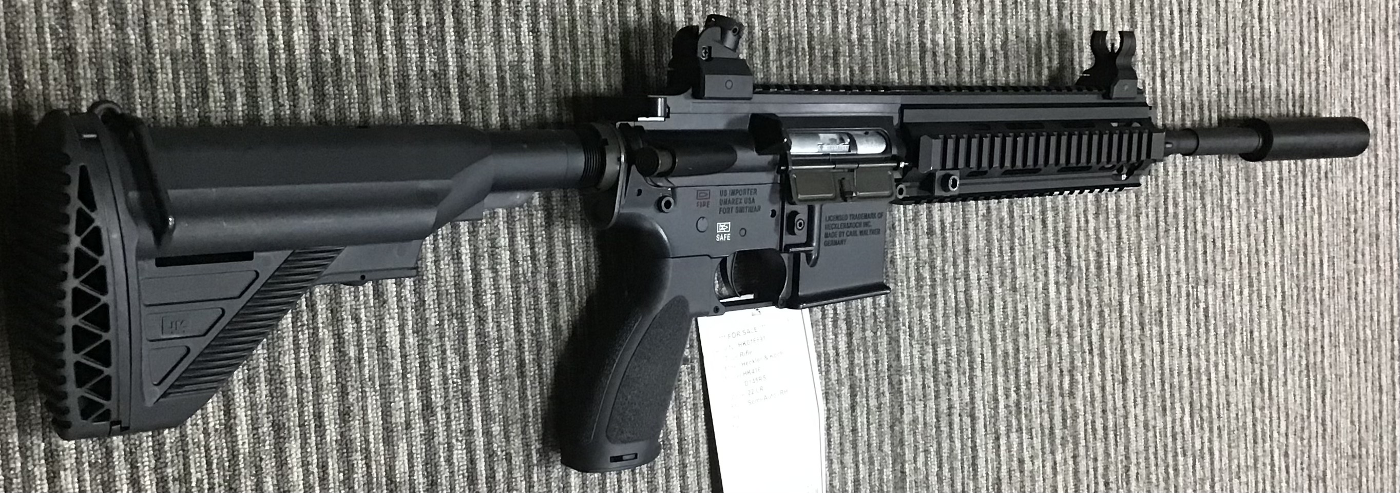 HECKLER & KOCH .22 LR HK416