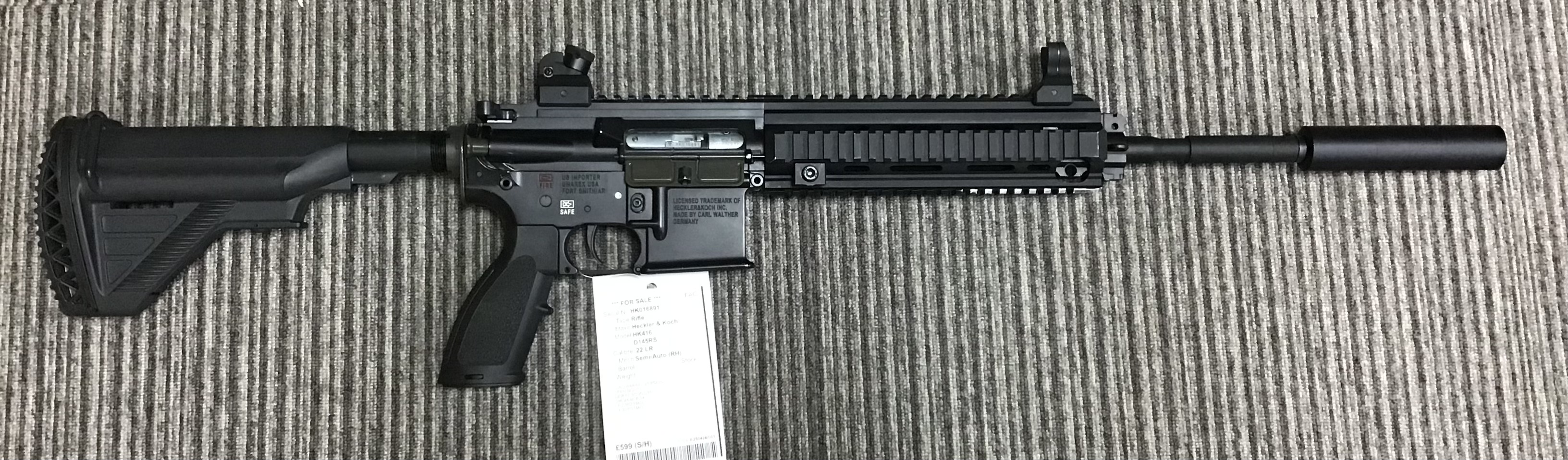 HECKLER & KOCH .22 LR HK416