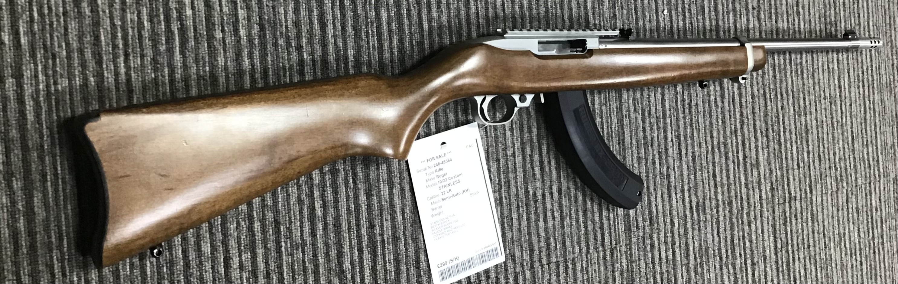 RUGER .22 LR 10 22 CUSTOM