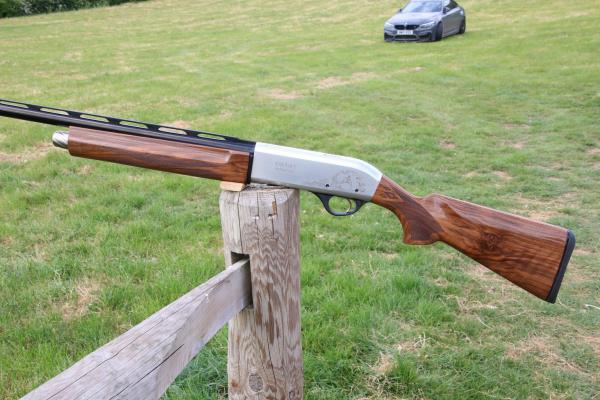 HATSAN ARMS 12 Gauge GREAT WALNUT ESCORT MISSIONE, NEAR NEW