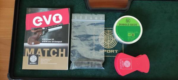STEYR .177 LP10 COMPACT - SMALL GRIP EVO