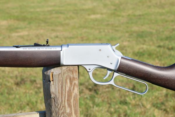 HENRY REPEATING ARMS .357 MAGNUM - .38 SPECIAL 357 ALL-WEATHER, CLOSE TO NEW, £100 TO CHARITY