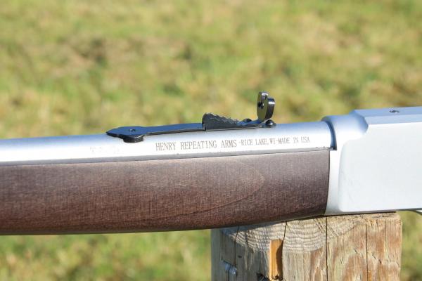 HENRY REPEATING ARMS .357 MAGNUM - .38 SPECIAL 357 ALL-WEATHER, CLOSE TO NEW, £100 TO CHARITY