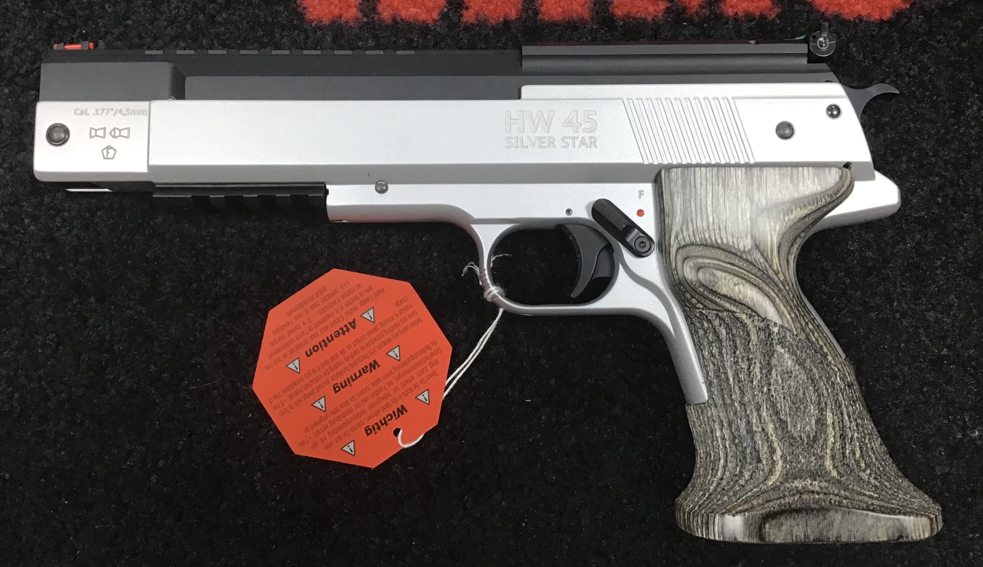 WEIHRAUCH .177 HW 45 Silver Star