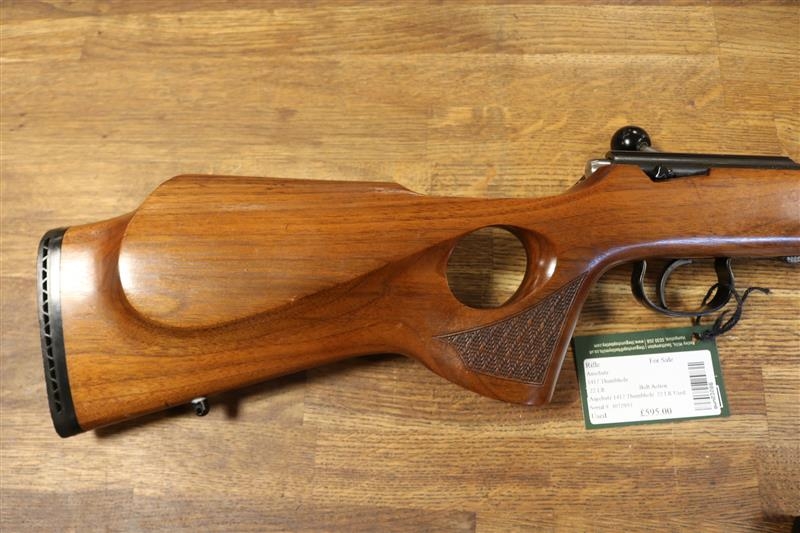 ANSCHUTZ .22 LR 1417 THUMBHOLE