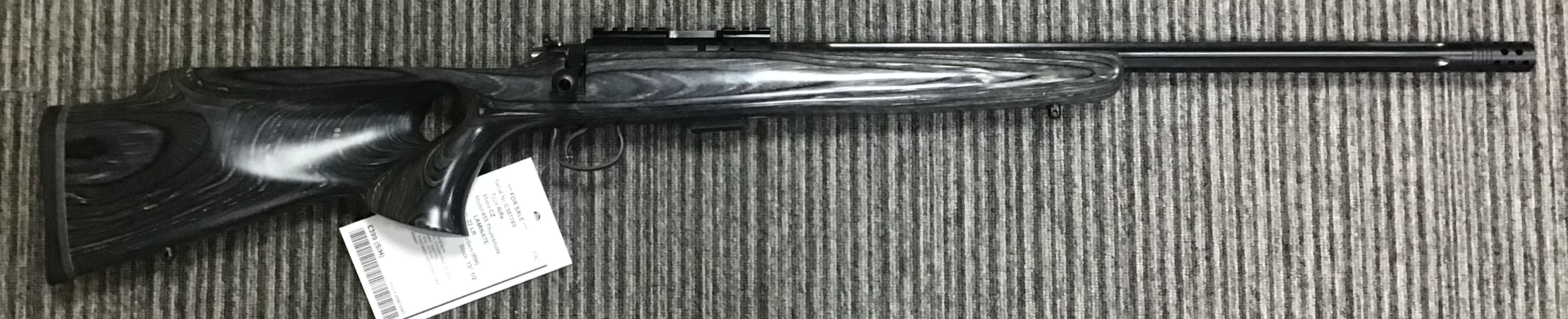 CZ .22 LR 455 THUMBHOLE