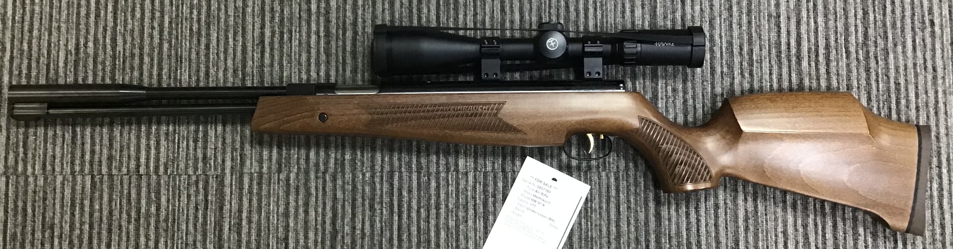 WEIHRAUCH .177 HW97 K