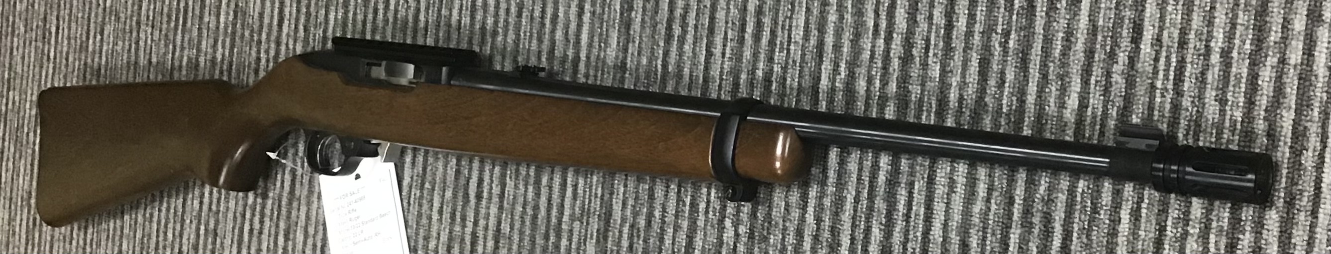 RUGER .22 LR 10 22 STANDARD BEECH