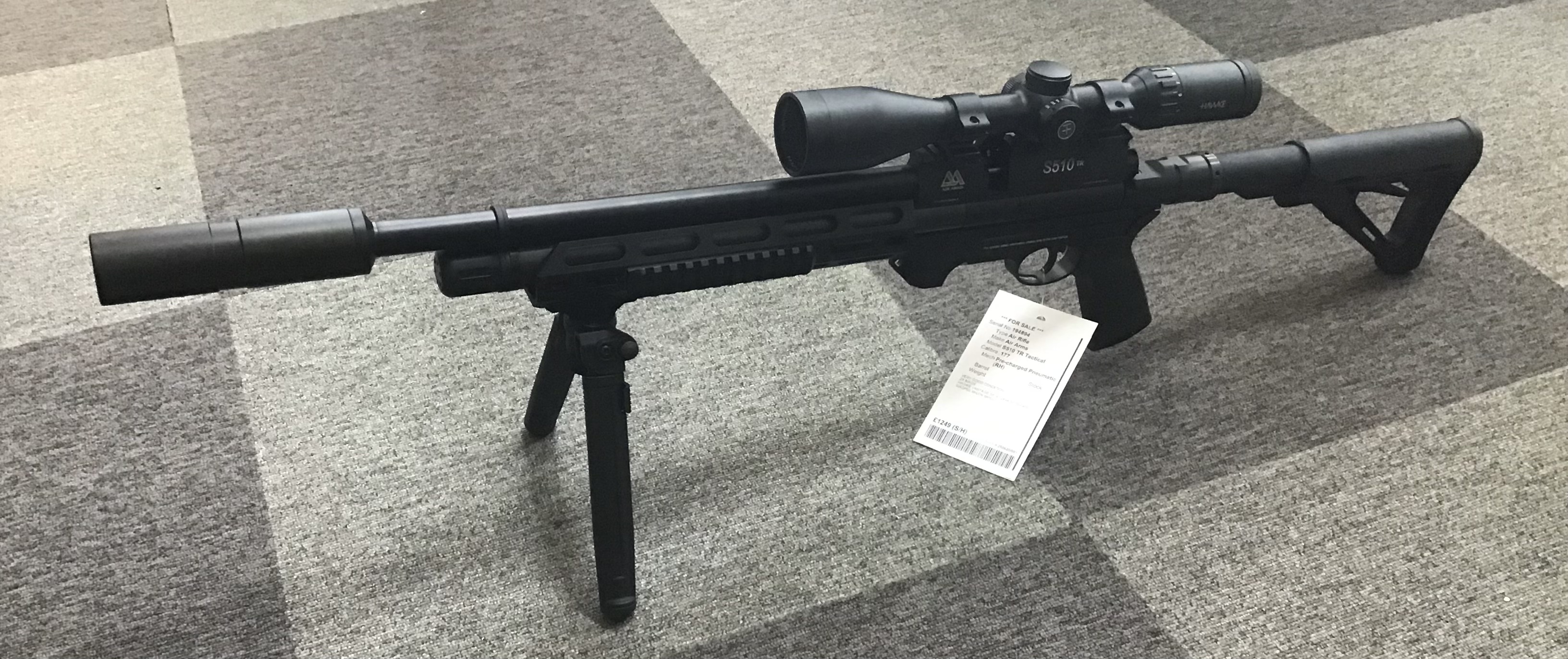 AIR ARMS .177 S510 TR TACTICAL