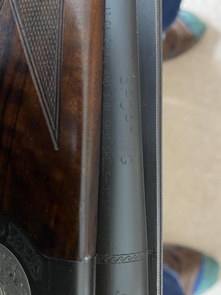 BERETTA 12 Gauge 687 EELL DIAMOND PIGEON SPORTER S687EELL Diamond Pigeon 
