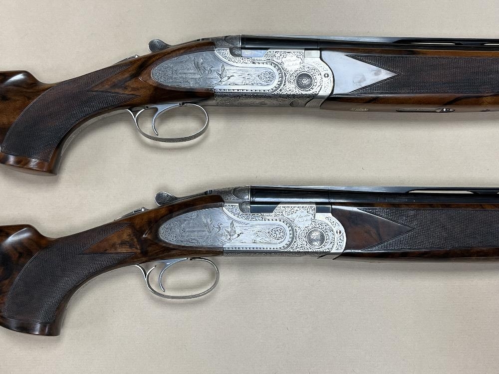 BERETTA 12 Gauge JUBILEE GAME SCENE PAIR
