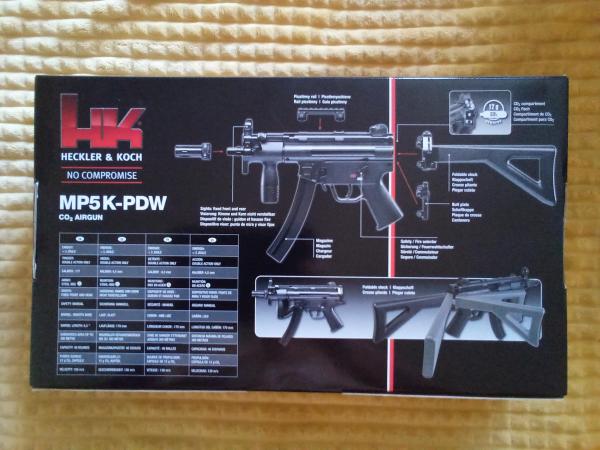 UMAREX .177 BB STEEL HECKLER KOCH MP5K-PDW
