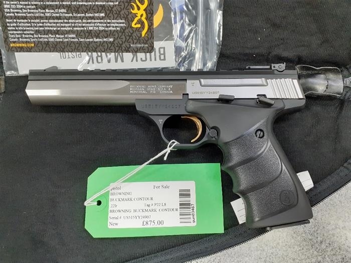 BROWNING .22 LR BUCKMARK CONTOUR
