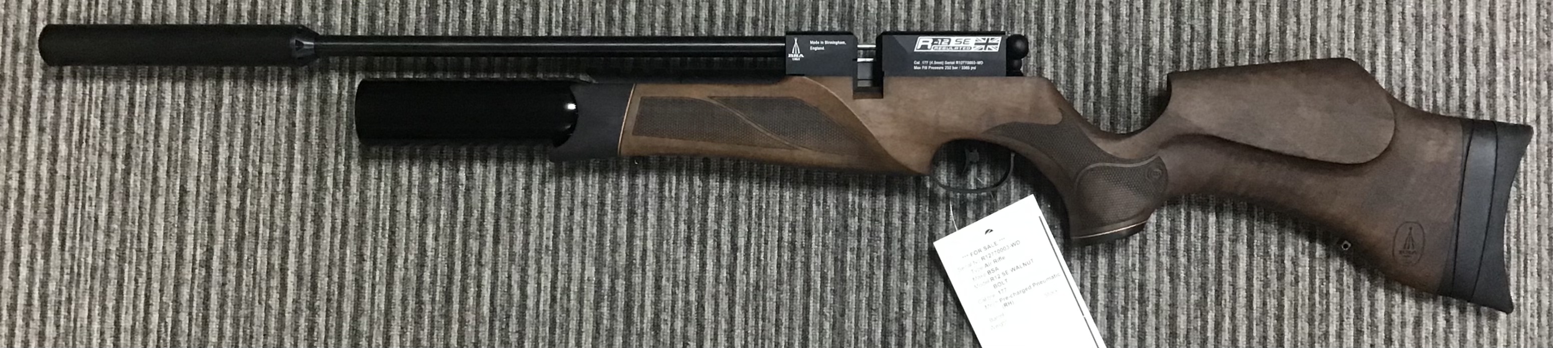 BSA .177 R12 Se Walnut
