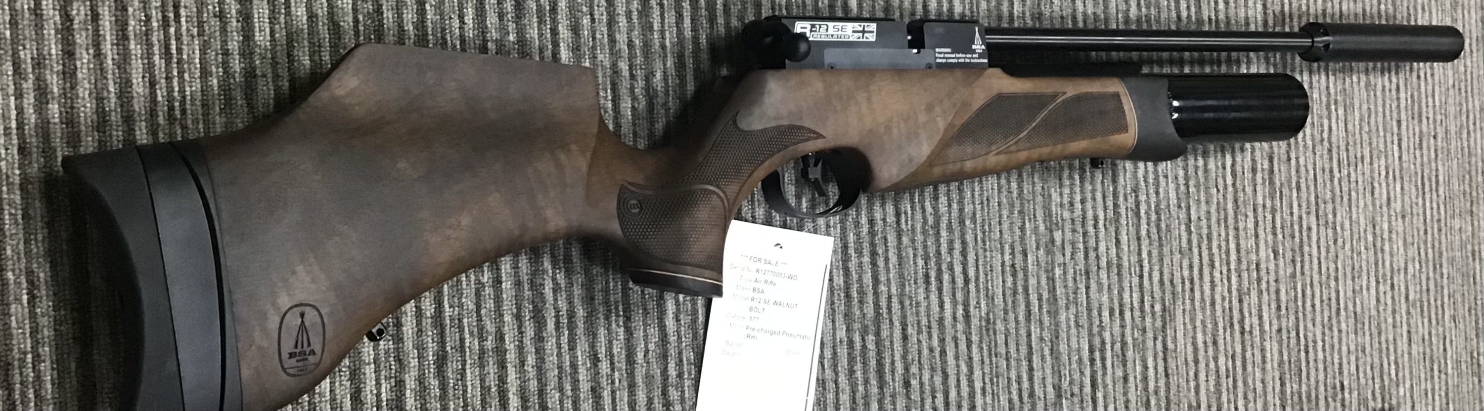 BSA .177 R12 Se Walnut
