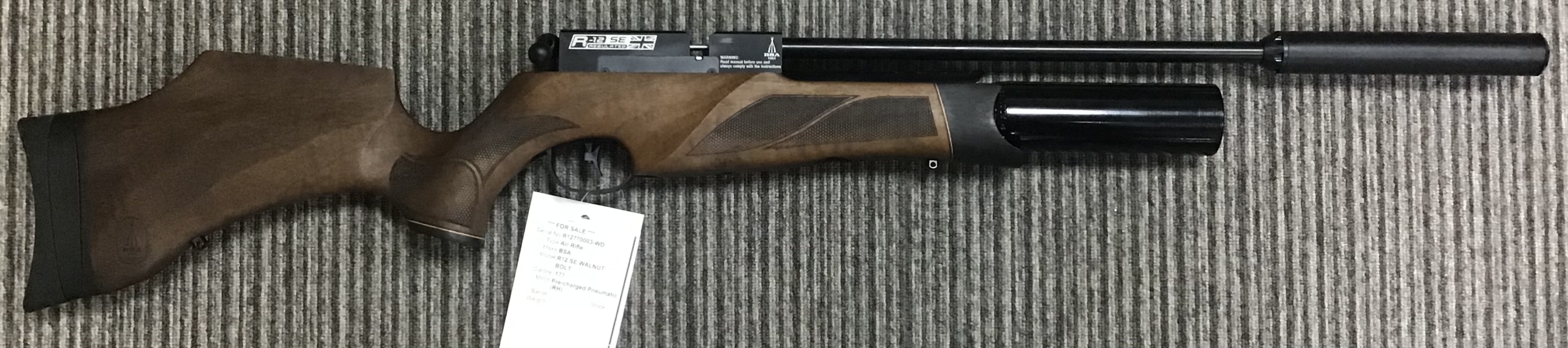 BSA .177 R12 Se Walnut