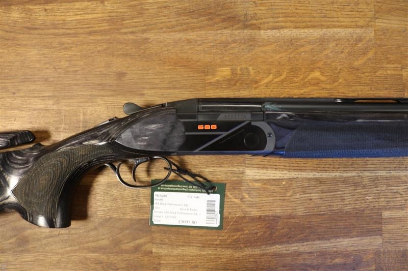 BERETTA 12 Gauge 688 Black Performance Adj 