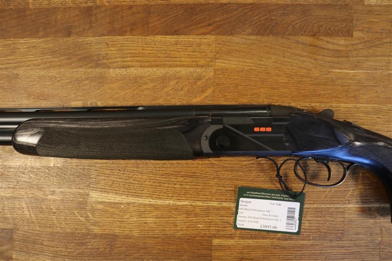 BERETTA 12 Gauge 688 Black Performance Adj 