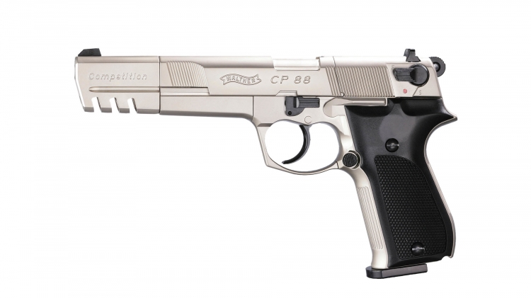 WALTHER .177 CP88 Competition Nickel
