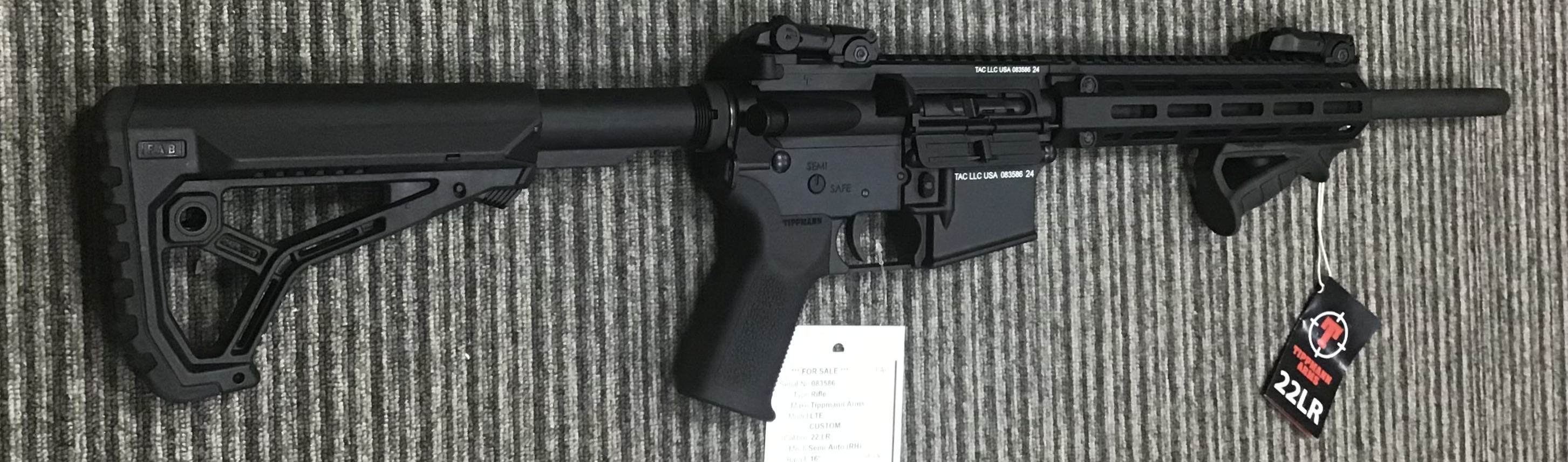 TIPPMANN ARMS COMPANY .22 LR LTE