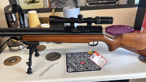 WEBLEY & SCOTT .22 Rader 10x