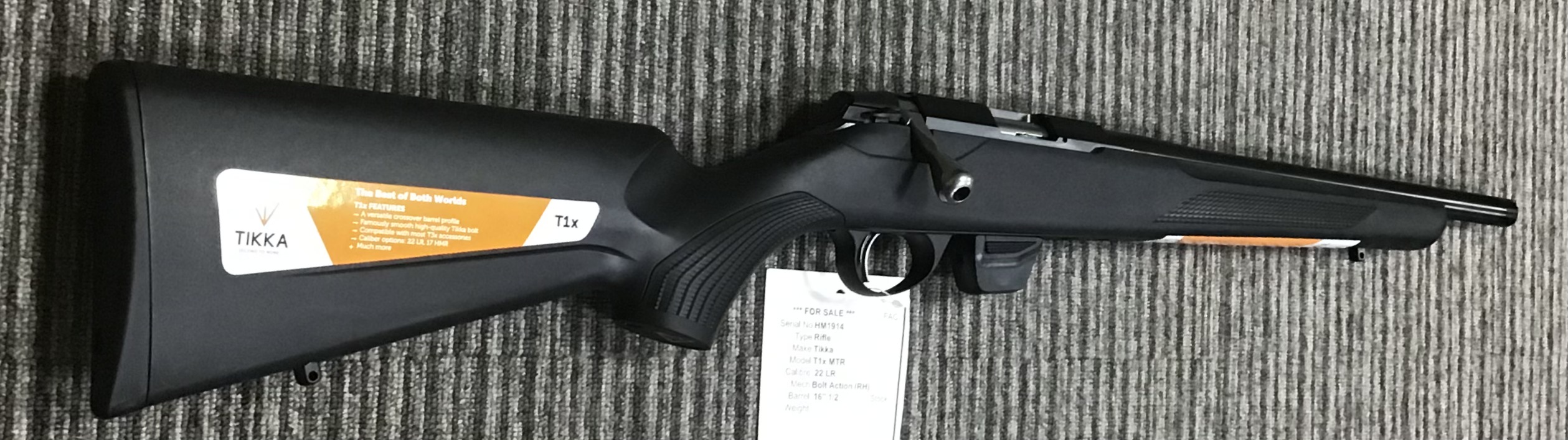 TIKKA .17 HMR T1X MTR