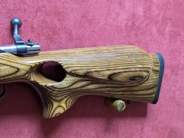 CZ .22 LR 455 VARMINT THUMBHOLE LAMINATE