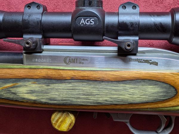 RUGER .22 LR 1022 AMT Custom Shop