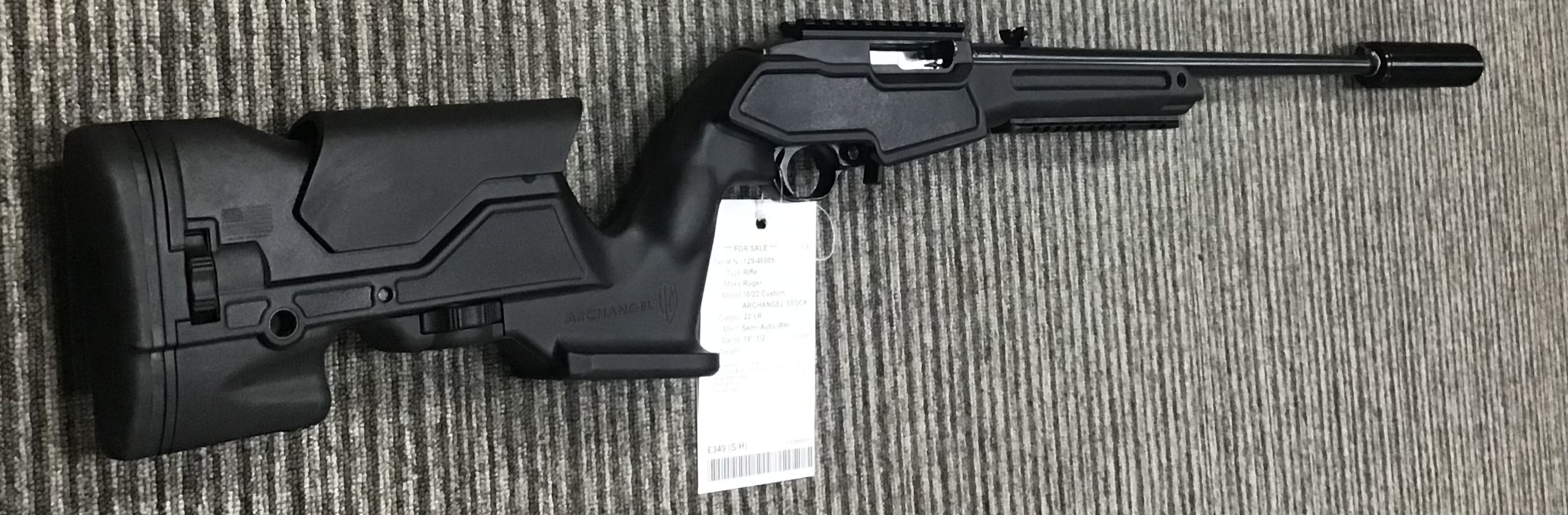 RUGER .22 LR 10 22 CUSTOM