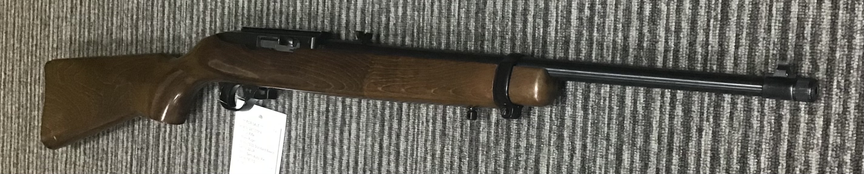 RUGER .22 LR 10 22 STANDARD BEECH