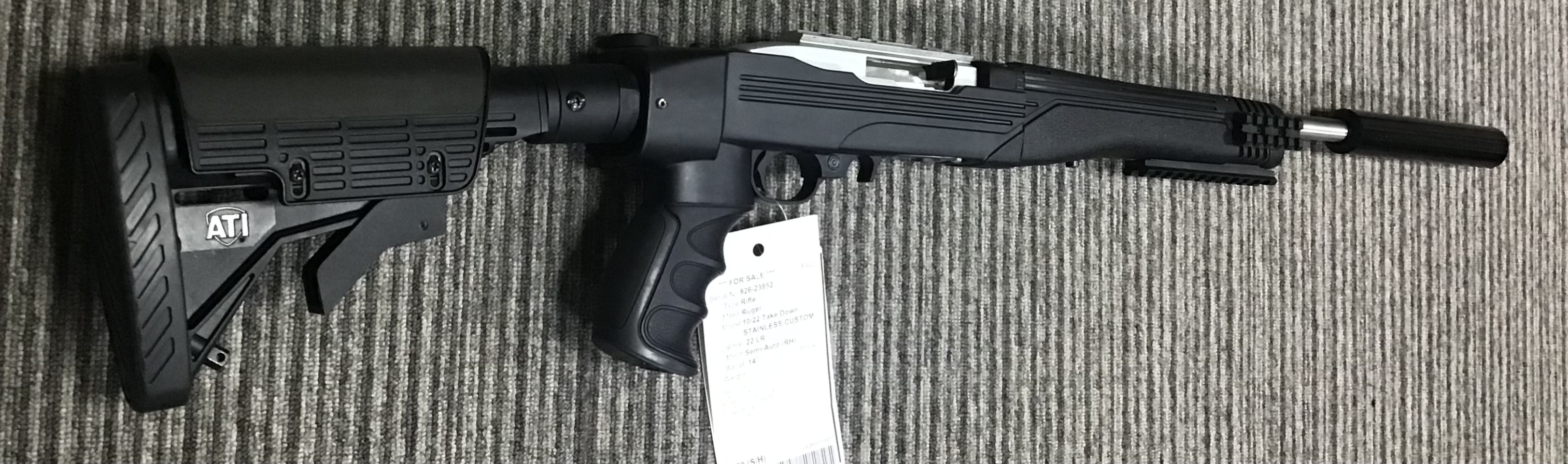 RUGER .22 LR 10-22 TAKE DOWN