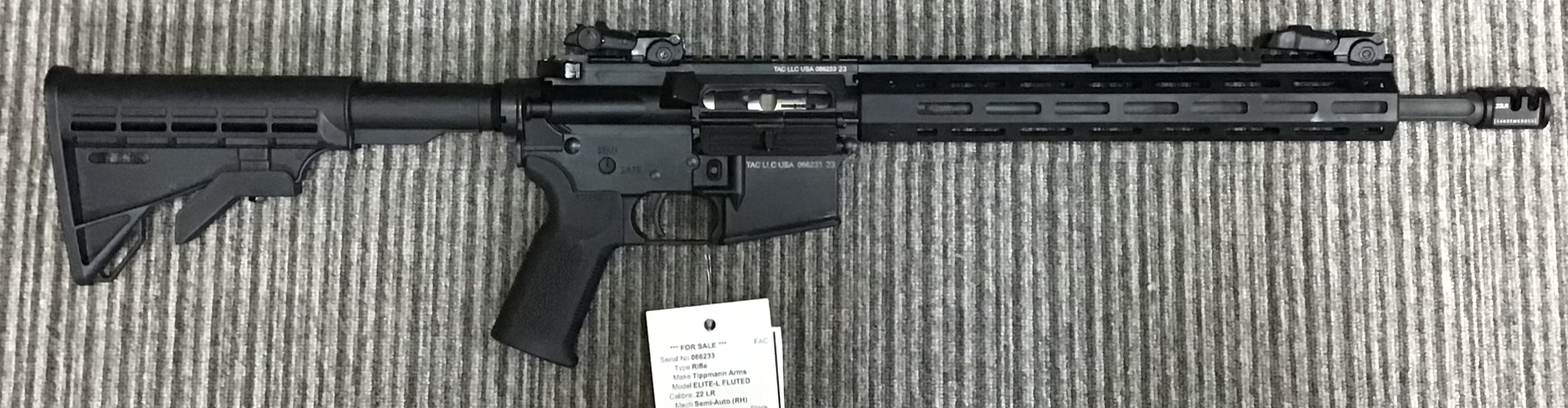 TIPPMANN ARMS COMPANY .22 LR M4 ELITE-L FLUTED