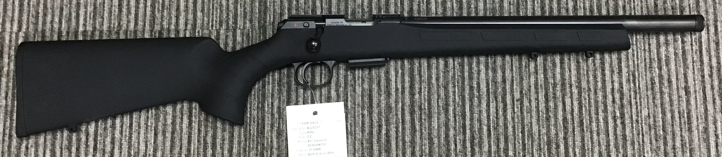 CZ .17 HMR 457 VARMINT