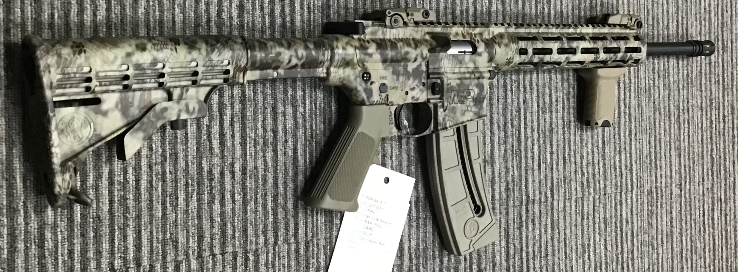 SMITH & WESSON .22 LR M&P 15-22