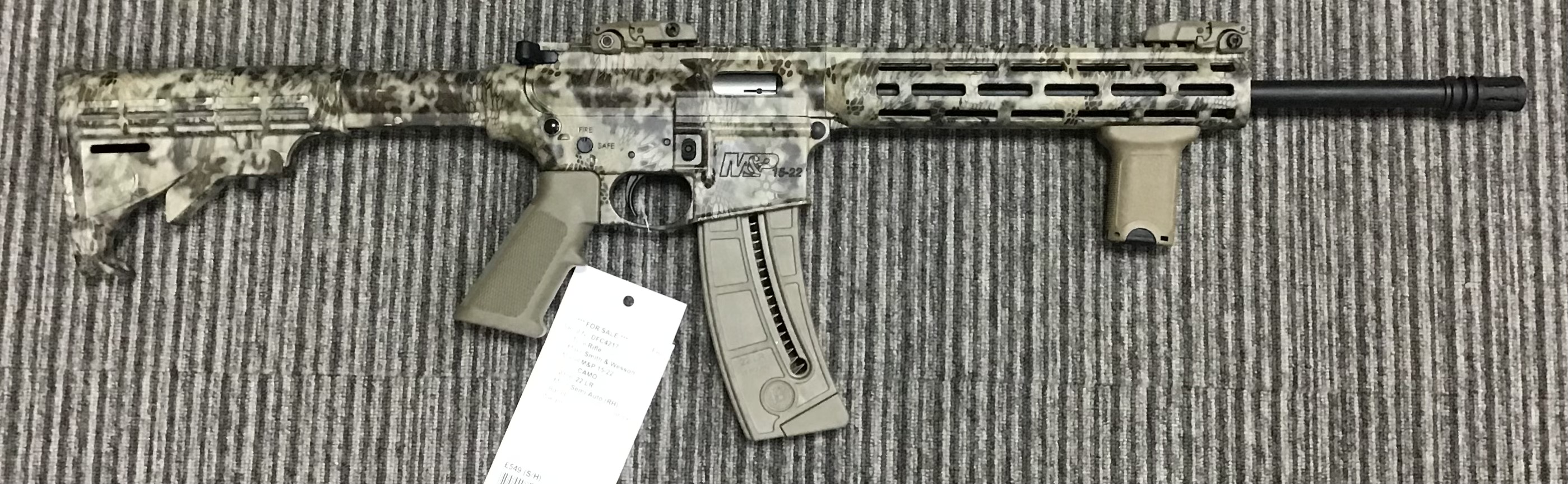 SMITH & WESSON .22 LR M&P 15-22