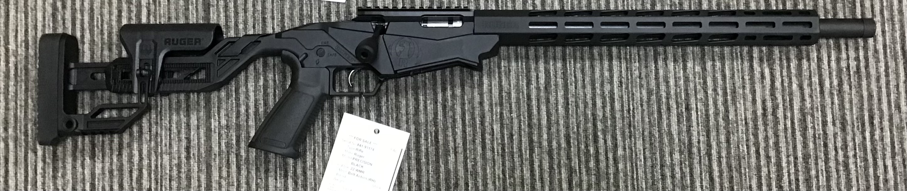 RUGER .22 WMR PRECISION CENTERFIRE