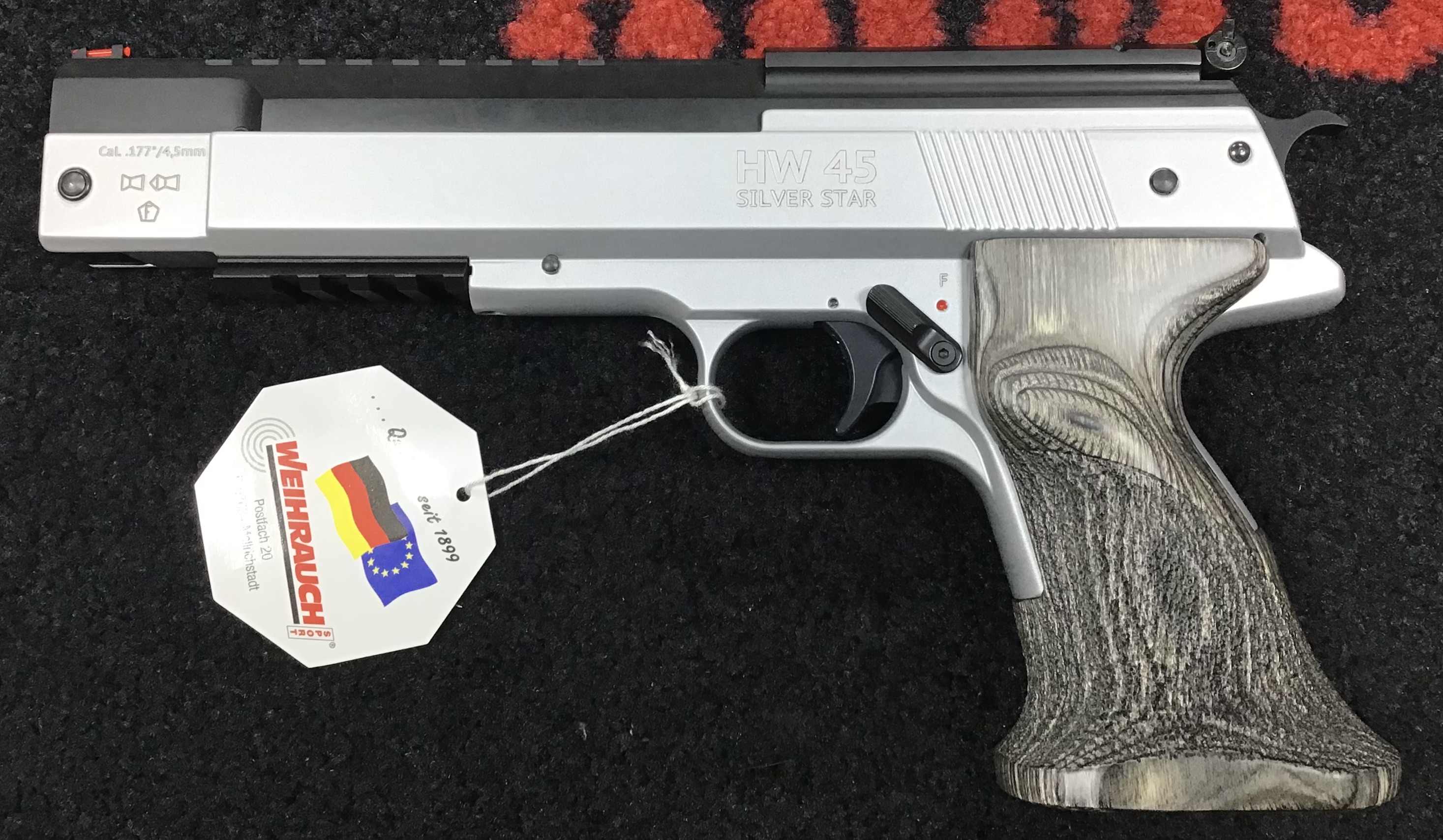 WEIHRAUCH .177 HW 45 Silver Star