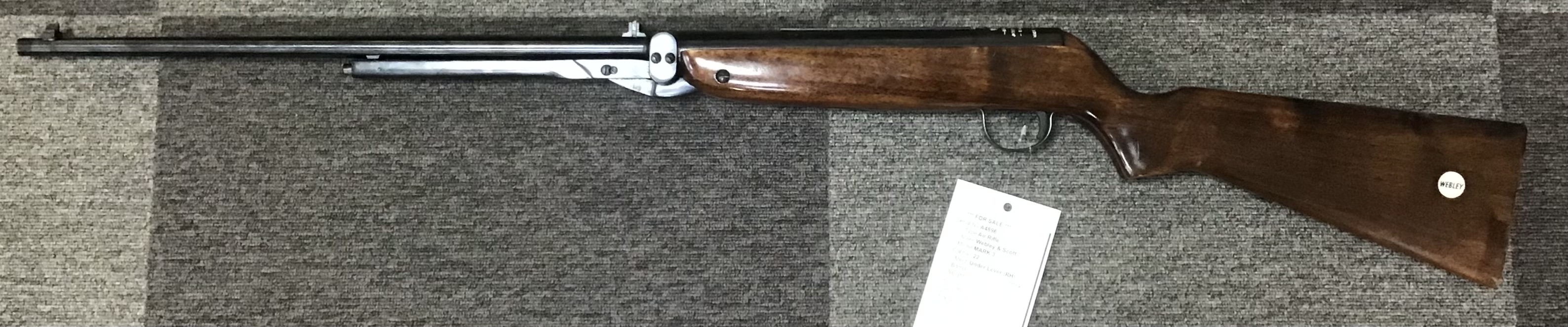 WEBLEY & SCOTT .22 MK3