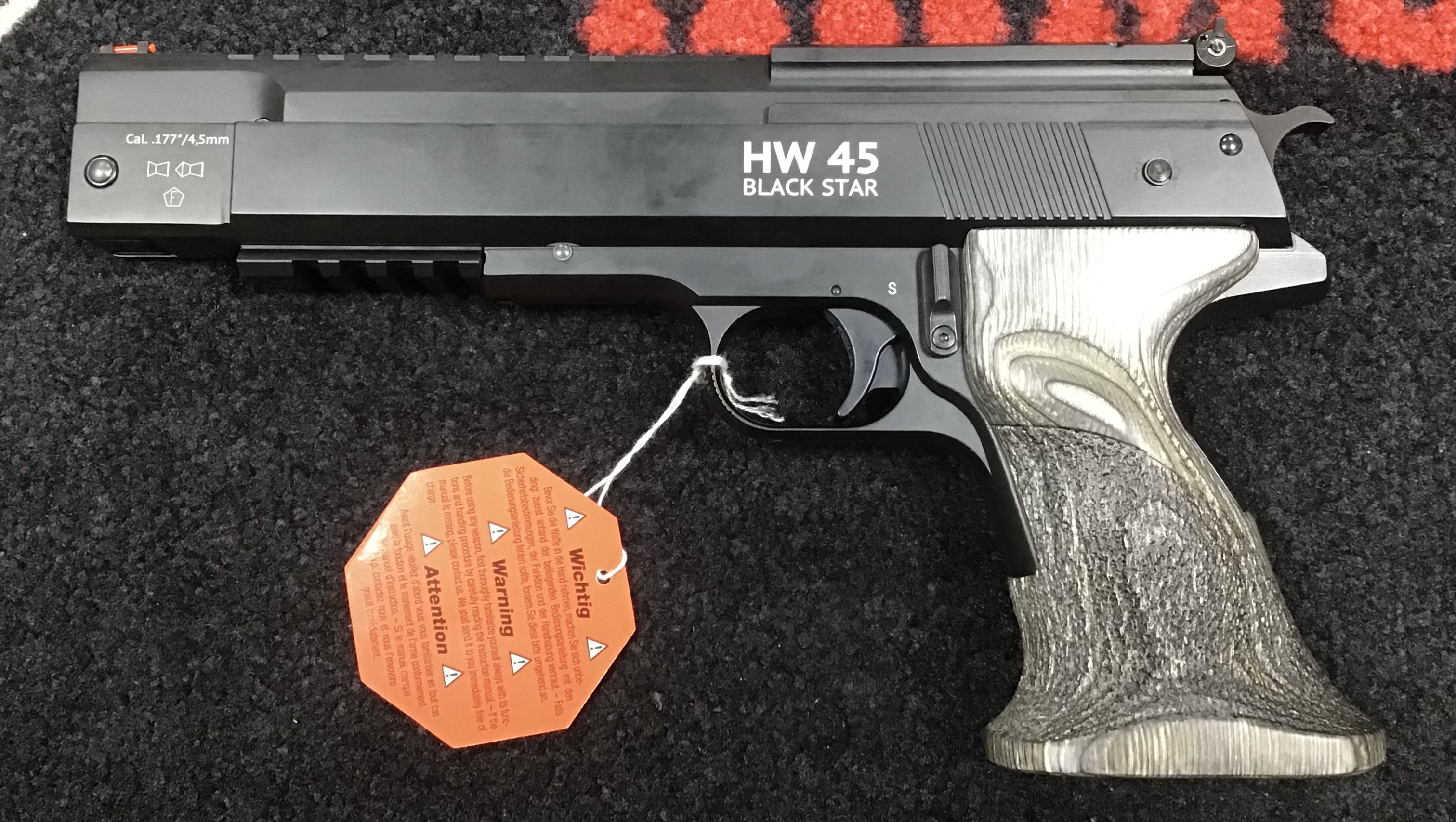 WEIHRAUCH .177 HW45 Black Star